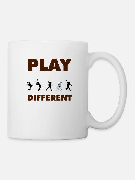 PLAY DIFFERENT - Mug blanc - blanc