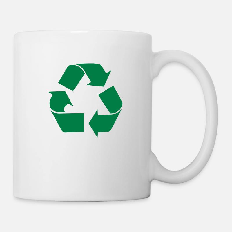 Recycle - Mug blanc - blanc