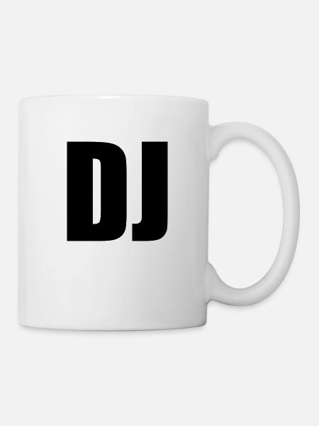 DJ - Mug - white