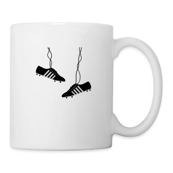 fussballschuhe - Tasse - Weiß - Rechts
