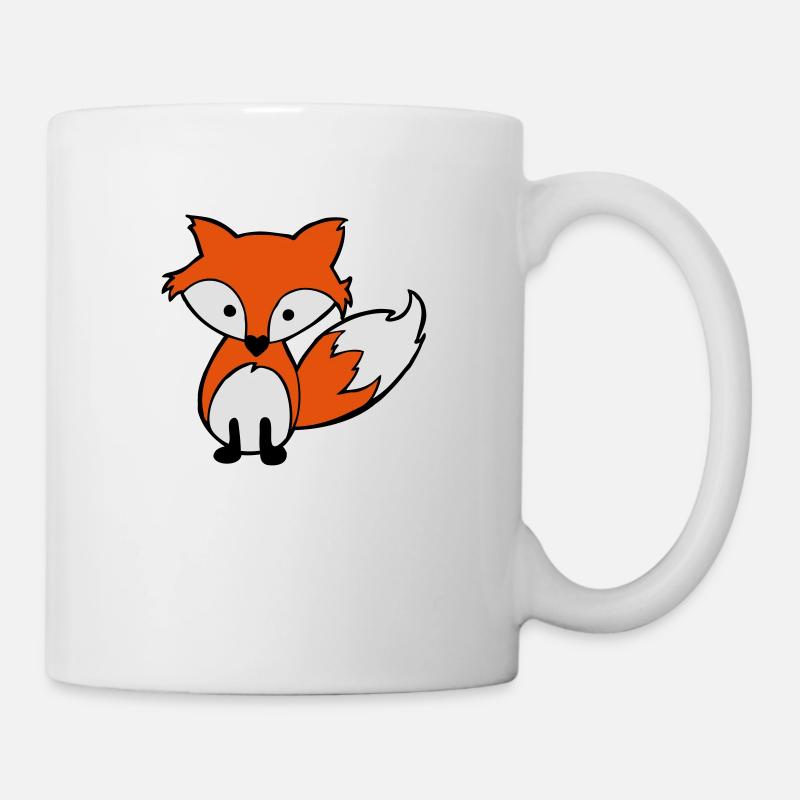 Süsser Fuchs - Tasse - Weiß