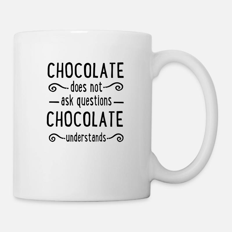 chocolate - Tasse - Weiß