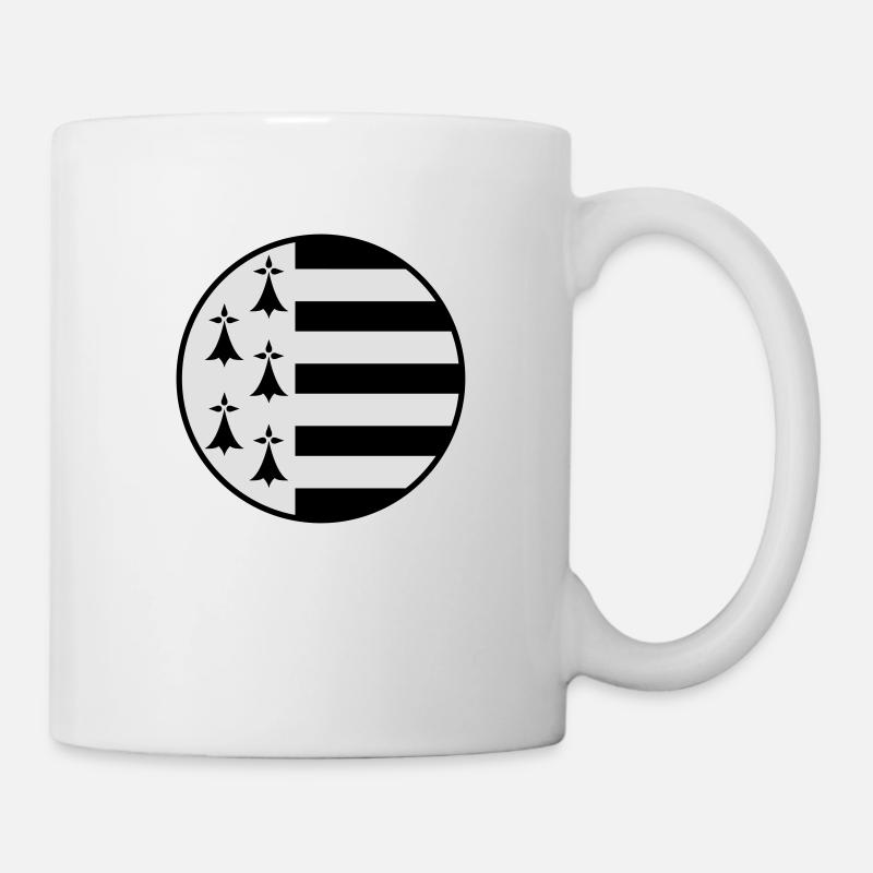 GWENN HA DU - Mug blanc - blanc