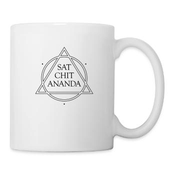SAT CHIT ANANDA vector - Tasse - Weiß - Rechts