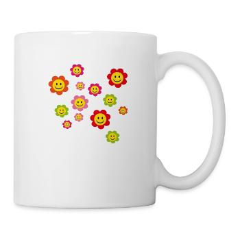smiley - Tasse - Weiß - Rechts