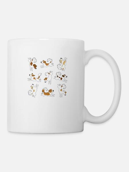 Kromfohrländer - Tasse - Weiß