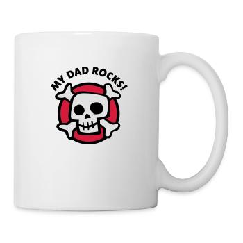 my_dad_rocks_3c - Mug - white - Right