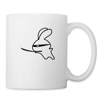 Kamikaze Ninja Bunny - Mug - white - Right
