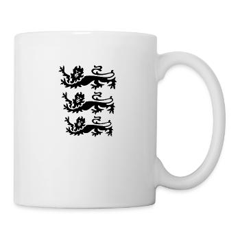 3 lions black - Mug - white - Right