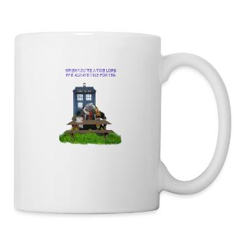 TIME AND SPACE AND TEA - Mug - white - Right