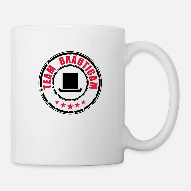 Team Bräutigam - Tasse - Weiß