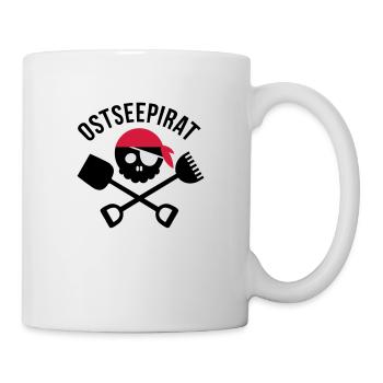 pirat ostsee - Tasse - Weiß - Rechts
