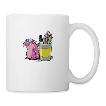 GEOlino Wadenbeißer-Drache - Tasse - Weiß - Rechts