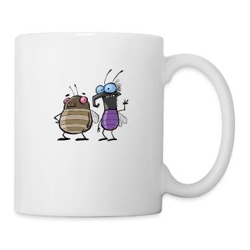 GEOlino Wadenbeißer Comic Insekten - Tasse - Weiß - Rechts