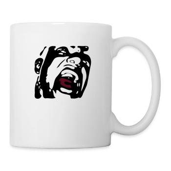 scream - Tasse - Weiß - Rechts