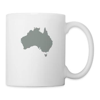 Australien - Tasse - Weiß - Rechts