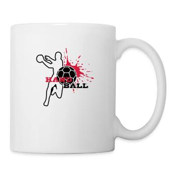 HANDBALL Spieler-Splash - Mug - white - Right
