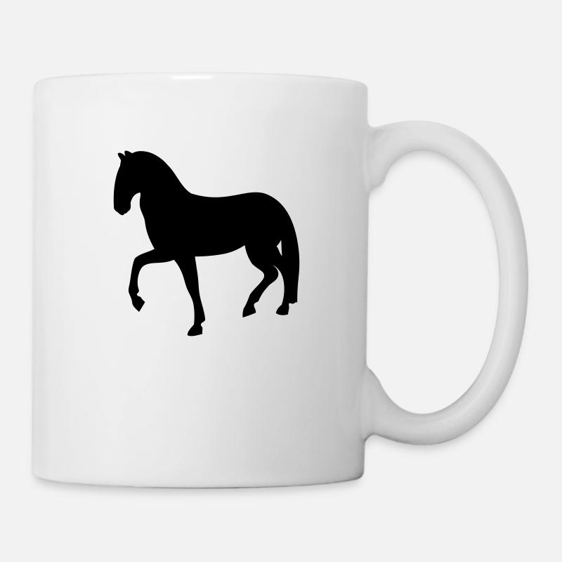 Pferd - Tasse - Weiß