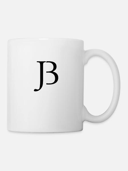 JB Tennis Label - Tasse - Weiß