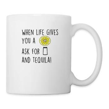 whenlifegivesu - Tasse - Weiß - Rechts