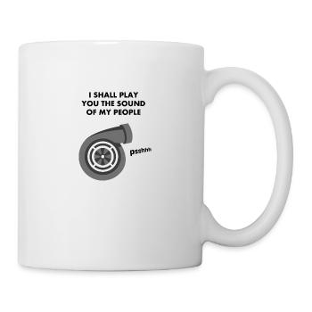 JDM TURBO sound | T-shirts JDM - Mug - white - Right