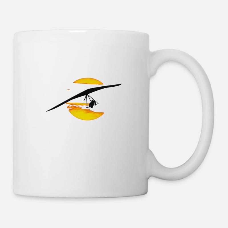 Drachenflieger - Tasse - Weiß