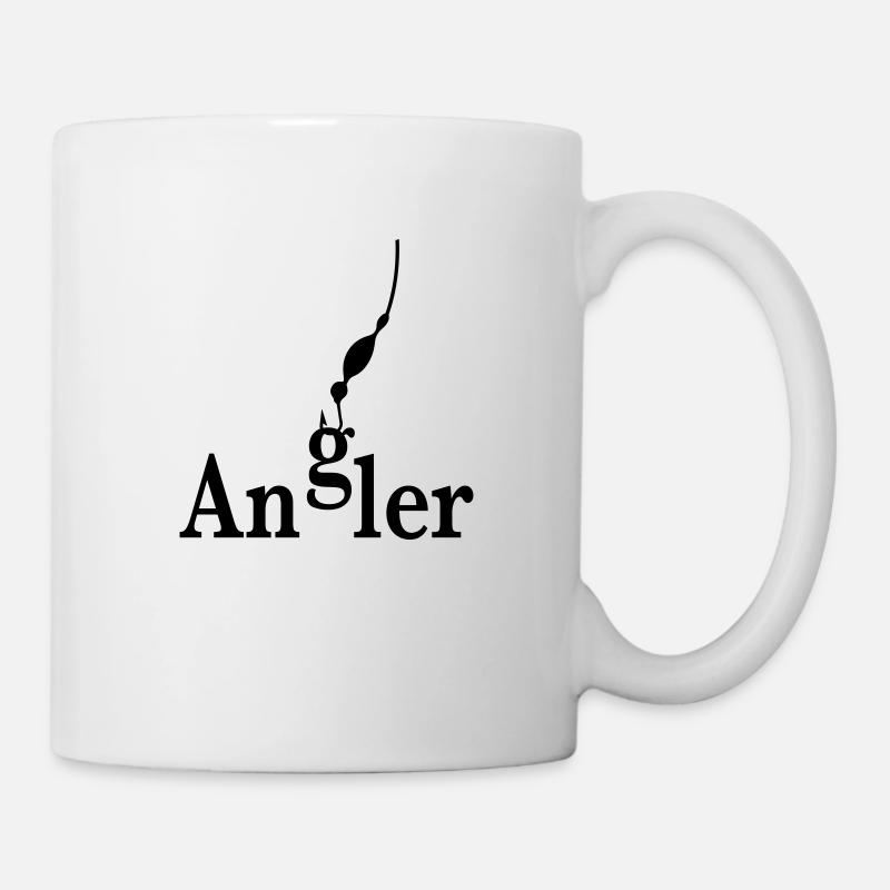 Angler - Tasse - Weiß