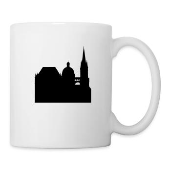 aachener dom - Tasse - Weiß - Rechts