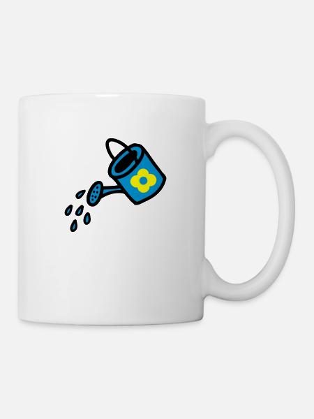 Arrosoir 3 - Mug blanc - blanc
