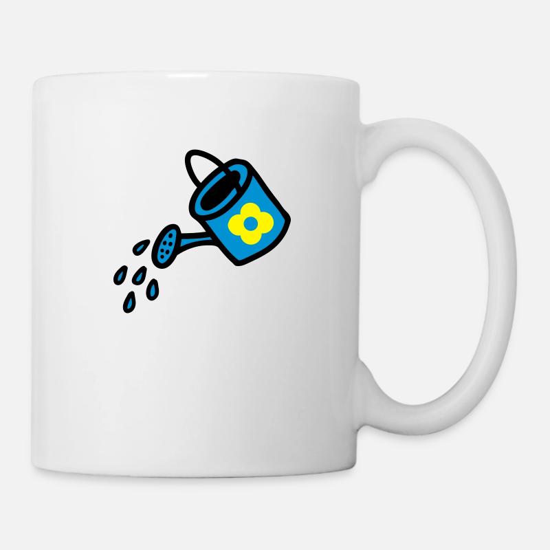 Gießkanne 3 - Tasse - Weiß