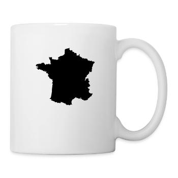 Frankreich - Tasse - Weiß - Rechts