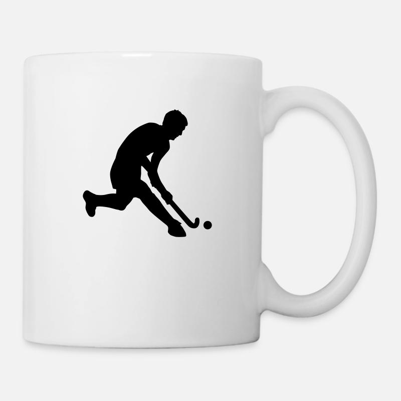 herrenhockey_1c - Tasse - Weiß
