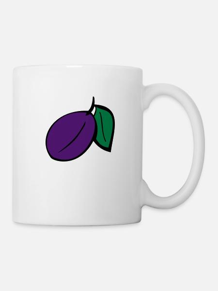 Prune - Mug blanc - blanc