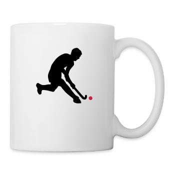 herrenhockey_c_2c - Mug blanc - blanc - Droite