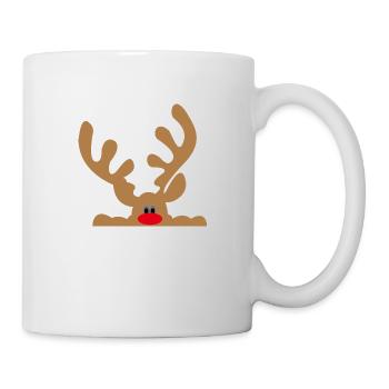 elch - Tasse - Weiß - Rechts
