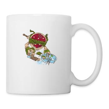 PIZZA NINJA - Mug - white - Right