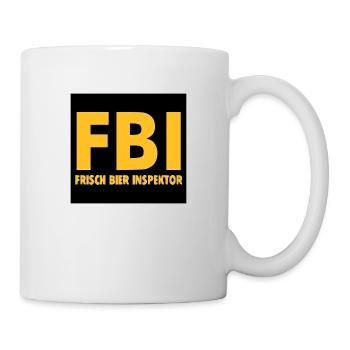 FBI - Tasse - Weiß - Rechts