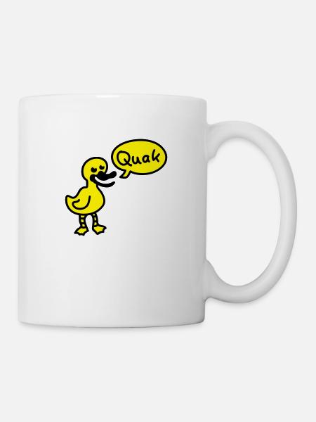 Quack - Duck - Mug - white