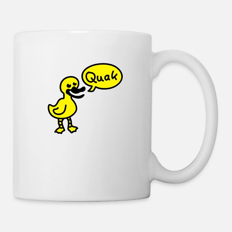 Quack - Duck - Mug - white