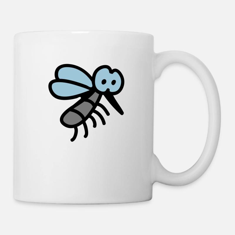 Mücke - Insekt 3 - Tasse - Weiß