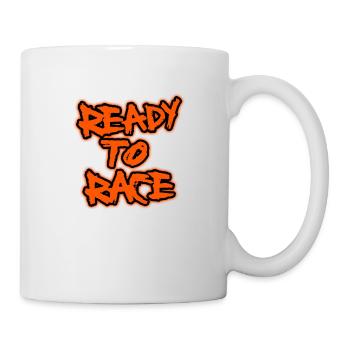 Ready To Race - Tasse - Weiß - Rechts