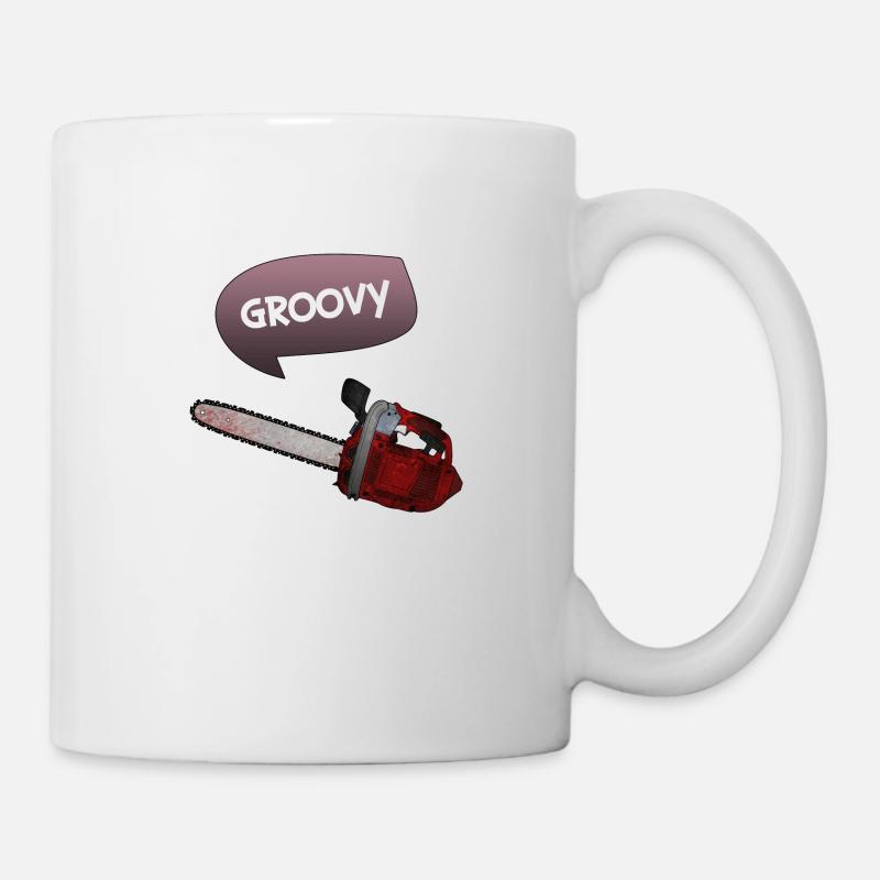 Evil dead - Groovy chains - Mug blanc - blanc