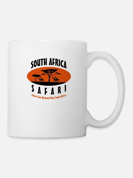 South Africa Safari - Tasse - Weiß