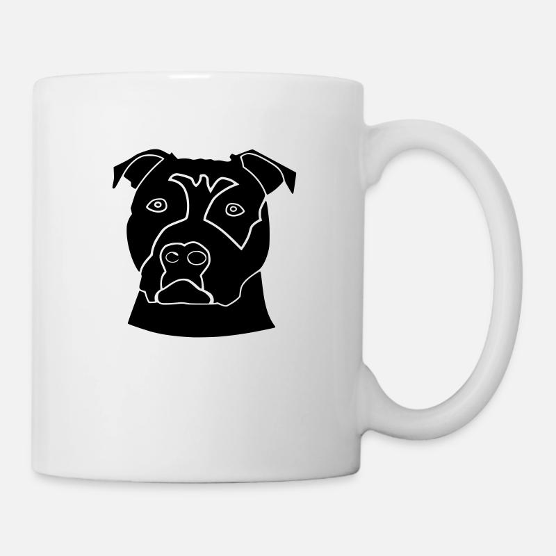 arès tête de staff - Mug blanc - blanc