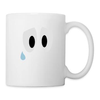 Smiley Sad Eyes - Mug - white - Right