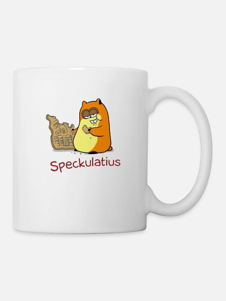 Speckulatius - Tasse - Weiß