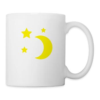 mond_und_sterne - Mug - white - Right