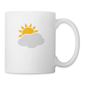 sonne_und_wolke - Mug - white - Right
