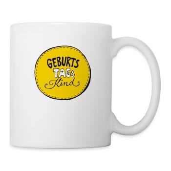 Geburtstagskind - Tasse - Weiß - Rechts