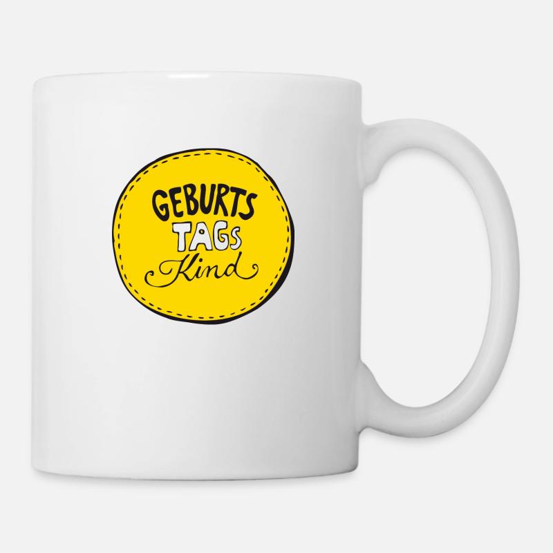 Geburtstagskind - Tasse - Weiß